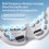 Eye Massage Device 16D Smart Acupoint Bluetooth Care Hot Compress Stea 6