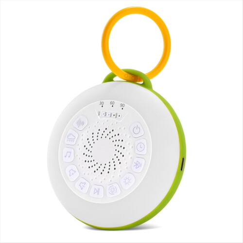 White Noise Machine with 11 Adjustable, Night Light, Bluetooth Speaker 1