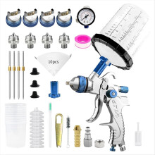 HVLP -Fed Air - with 1.4/1.7/2.0/2.5 mm Nozzles and 650 Cc Mixing Cups