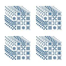 Geometrische Tegels Achteraf Ingebouwd Keuken Badkamer Slaapzaal Eetkamer Muur Vloerdecoratie Muursticker 4set