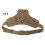 Real ARC Down Pressure Plate Accessoires Beenophanging Accessoire Zakplaat Quick Pull Set Legging Geel 1