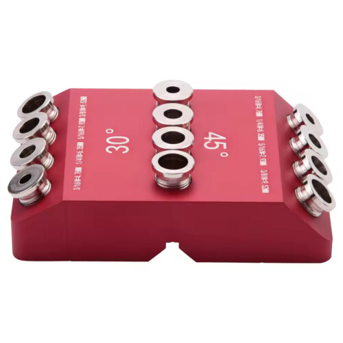 30/45/90 Angle Drill Hole Guide Jig for Angled and Straight Hole,Ca 2