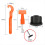101Pcs Floor Tile Leveling System Clips Spacers Porcelain Ceramic Leve 4