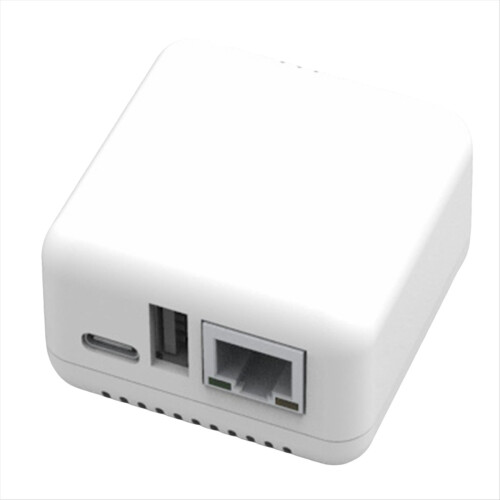 1PCS NP330 Network USB 2.0 Print Server USB2.0 Mini Printer 100Mbps RJ