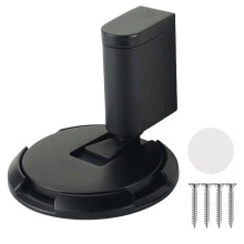 Floor  Lock Strong Windproof Mechanical Exterior Door Stop NoPunch Adjustable Height Door Stop Lock