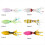 130 g - 150 mm Glow Skirts Köder, weicher Gummi-Oktopus, Angel-Schleppköder 6