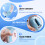 Portable 3D Embossing Label Printer DIY Manual Label Printing 12965 Manual Typewriter 4