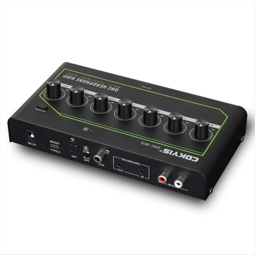 Gaming Headphone Amplifier Bluetooth Low Noise, Connection to Mobile 2