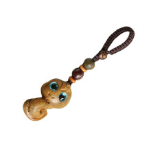 Eleganter Zodiacs-Schlangen-Schlüsselanhänger,-Schlüsselanhänger