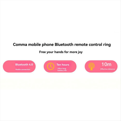 Mobile Phone Remote Control Ring Page Browsing Liker Bluetooth Fingert 2