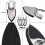 246Pcs Oscillating Tool Sanding Pad Kit, 3Pcs Triangle Pads and Finger 5