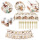 Pferde-Party-Geschirr-Set, Pferde-Party-Teller, 1