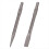 2pc 1-3/16 Inch Hex Chisel Set with Point & Flat Chisels for Heavy Dut 2