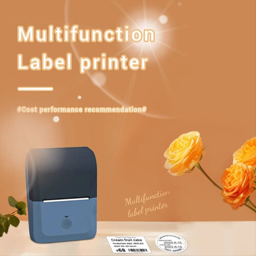 Label Thermal Printer, Compatible with IOS, Android Inkless Printer,La 2