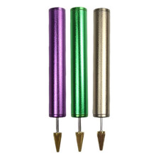 Kantenölstift Messingköpfe Kantenöl Artefakt Farbe Kantenölstift Lederkantenverarbeitungswerkzeug Aluminiumkantenölstift