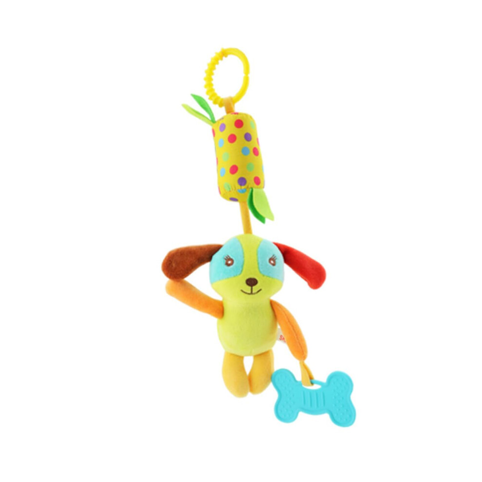 Bedside Bells Cartoon Animal Rotating Wind Chimes For Stroller Crib 3Piece Set Sensory Gift Lion Dog Owl