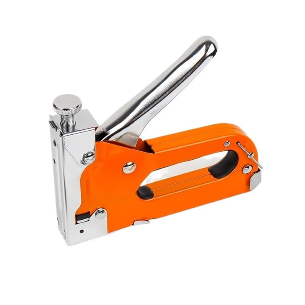 Pneumatic Upholstery Stapler 4In1 Kit Ushaped Nail Gun Heavyduty With Stapler Remover And 1200 Staples 9119770483485