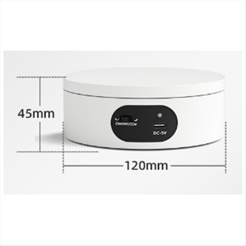 Rotating Display Stand 360 Degree Automatic Mute Turntable Spinner for 2