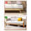 Bed Risers Adjustable Furniture Risers,Table Desk Chair Risers with Clamp, Bed Frame Risers Height Adjustable Brown 4
