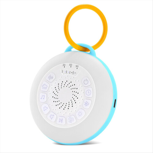 White Noise Machine with 11 Adjustable, Night Light, Bluetooth Speaker 1