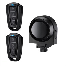 Wireless Anti-Theft Vibration Alarm for Bicycles and Motorcycles USB R