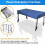 Waterproof Fold Wagon Rain & Sun Cover - Windproof UV-Resistant Canopy 5