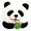 Nadelfilz-Sets, schöne Tierbrosche,-Riesiger Panda 1