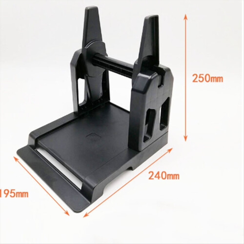 External Rolls Label Paper Holder, 2 in 1 Fan-Fold Holder for Desktop 2