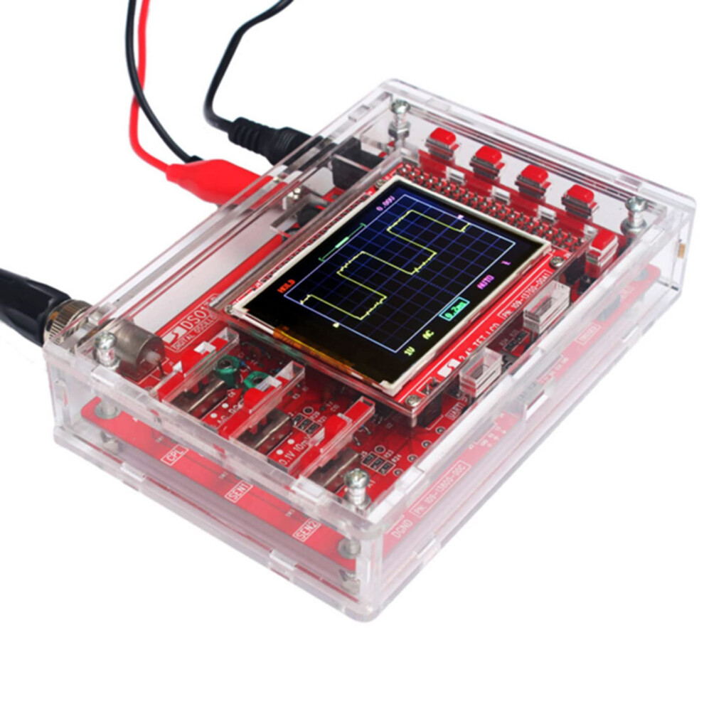 2.4 Inch Tft Handheld Digital Oscilloscope Kit With Probe And Case, Waveform Capture Modes 9119770483775