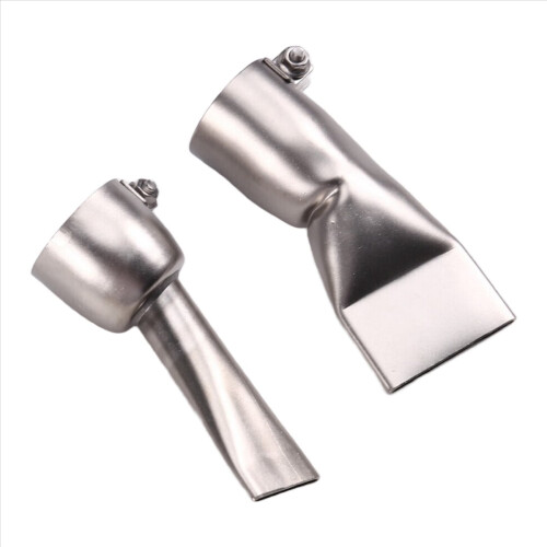 2Pcs Welding Flat Nozzle, 20mm Small+40mm Large Tip for Welder Tool St 2
