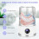 Underwear Washing Machine Rechargeable 3000 MAh Compact Deep Cleaning 6