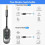 Bluetooth Wireless Audio Transmitter for Headphones 3.5mm Jack Adapter 3