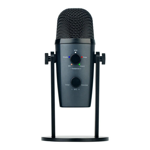 USB Bluetooth Microphone Condenser Mic with Quick Mute, Plug & Play Ca 1