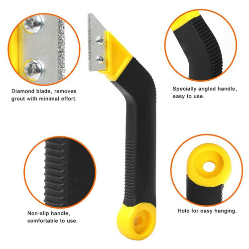 9pcs Grout Removal Tool, Tile Joint Cleaning Tool,Caulking Tools Saw a 2