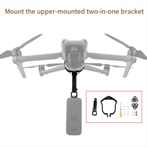 For AIR 3S Top Extension Bracket Camera Mount Holder UP Extended Suppo 2