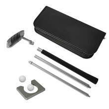 Putting-Set mit Putter, 2 Bällen, Putting Cup für