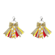 Cheer Bows-Schlüsselanhänger, Schleife-Schlüsselanhänger-Stil 4