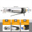 Air Pneumatic Cutting Pliers Scissors Diagonal Tools Plastic Copper Wi 5