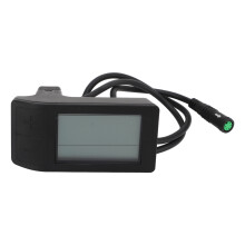 Multifunctioneel LCD-display voor e-bikes, universeel toepasbaar, verbeterde veiligheid, waterdicht, functioneel display met 5-pins stekker,