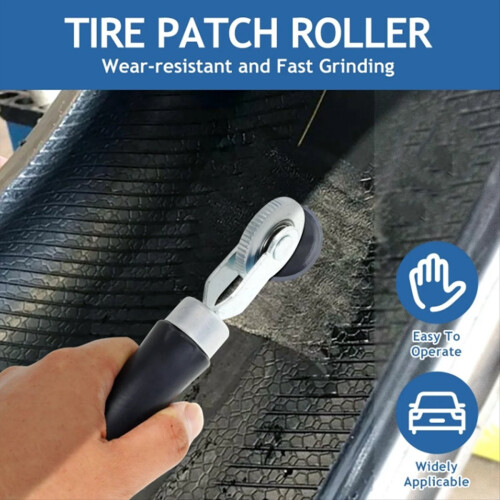 Car Truck Motorcycle Tire Repair Tools Patch Roller Tool Buffing Wheel 2