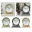 Horloge de bureau élégante avec lettres d'amour,-Style A 3