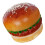 Realistische Hamburger-Essensdekoration für 1