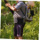 Foldable Harvest Bags for Camping Sturdy Hip Bag with Drawstring 5