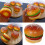 Realistische Hamburger-Essensdekoration für 2