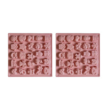 2er-Set Antihaft-Schokoladenriegelformen für Weihnachtsfeiern und den täglichen Gebrauch in der Küche, vielseitige Süßwarenformen, perfekt für