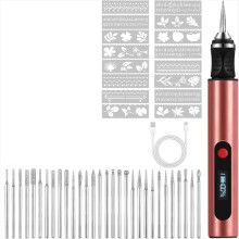 Cordless Engraving Pen with 30 Bit, Electric Engraver Pen, DIY Tool Ki