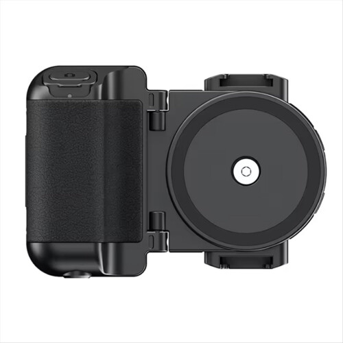 Phone Camera Mount Grip Handle Holder with Wireless Shutter and 1/4 In