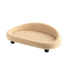 Cats Play Bed Stylish Nest for Small Puppy Kittens-Light Brown