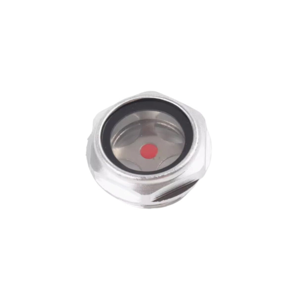 Air Compressor Oil Sight Glass Aluminum Level Gauge G1 Precision Monitoring Versatile Installation