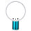 Adjustable Brightness Lighted Makeup Mirror With Bluetooth, Magnifying Rechargeable Vanity Mirror Offers Three Color Lighting Modes For Optimal Makeup 5